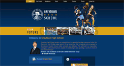 Desktop Screenshot of greytownhigh.co.za